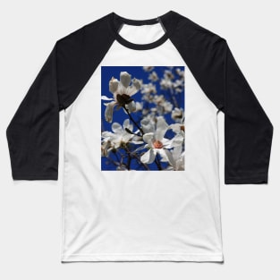 A Stake Through Winter's Heart - Beautiful Magnolia Tree Blossoms Baseball T-Shirt